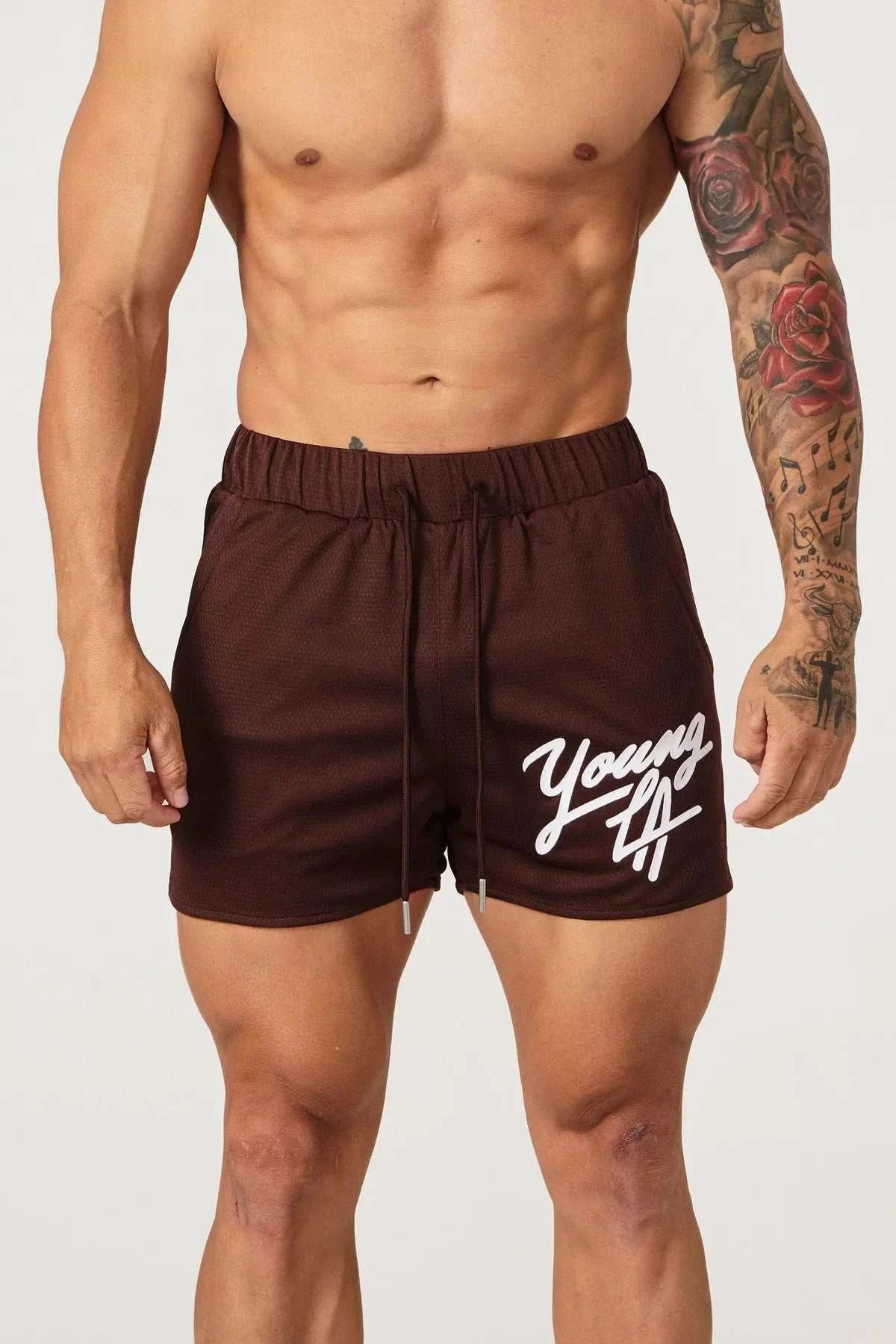Young LA Trendy Beach Shorts - MENLL